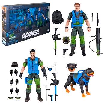 G.I. Joe Classified Series The Mad Marauders - FOOTLOOSE, MUTT & JUNKYARD 3pk